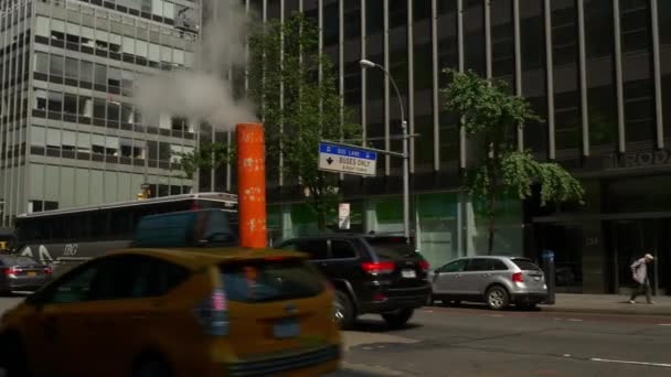 Манхеттен Таймс-сквер вулиці — стокове відео
