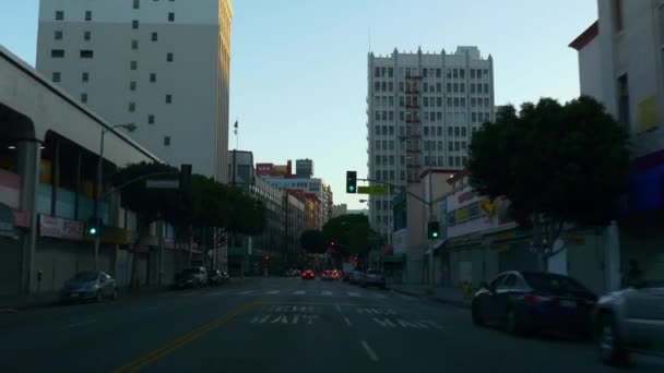 Перекрёсток в Сан-Франциско — стоковое видео