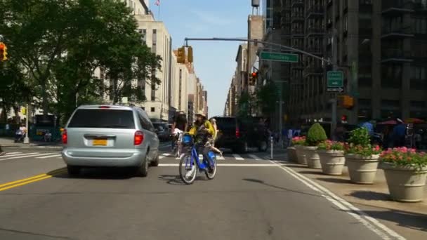 Życie ulicy Nowego Jorku — Wideo stockowe