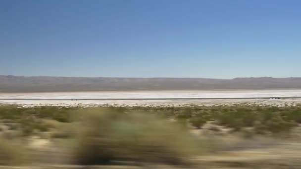 Estrada vazia em Death Valley — Vídeo de Stock