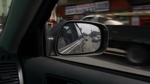 車からサンフランシスコ ビュー — ストック動画