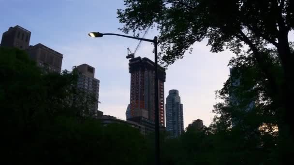 New York Şehri Central Park — Stok video