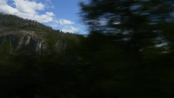 Mooie Yosemite Nationaal Park — Stockvideo