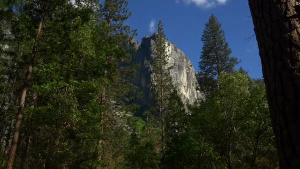 Schöner Yosemite-Nationalpark — Stockvideo