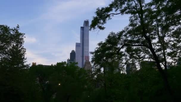 New York City Central Park — Stockvideo