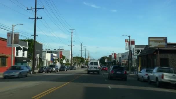 Trafic carrefour à san francisco — Video