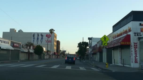 Trafic carrefour à san francisco — Video