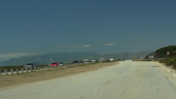 Condução na auto-estrada Califórnia — Vídeo de Stock