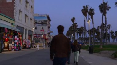 Venice Beach kişilik bir kalabalık