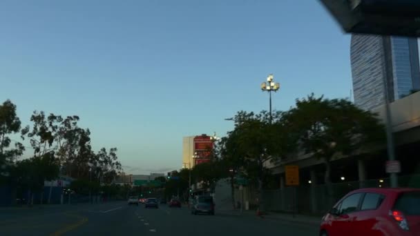 在旧金山的十字路口交通 — 图库视频影像