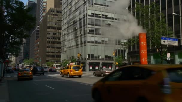 Manhattan times square street — Stock Video