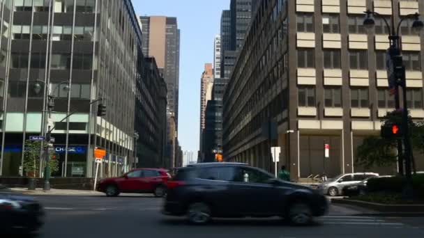 Manhattan Uptown Cityscape — Video Stock