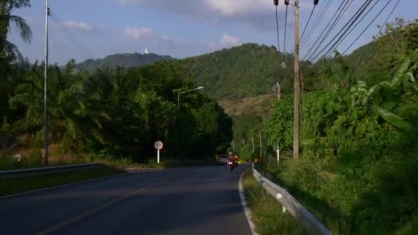 Panoramik scooter Tur — Stok video
