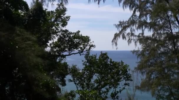 Palm Beach na wyspie Phuket — Wideo stockowe