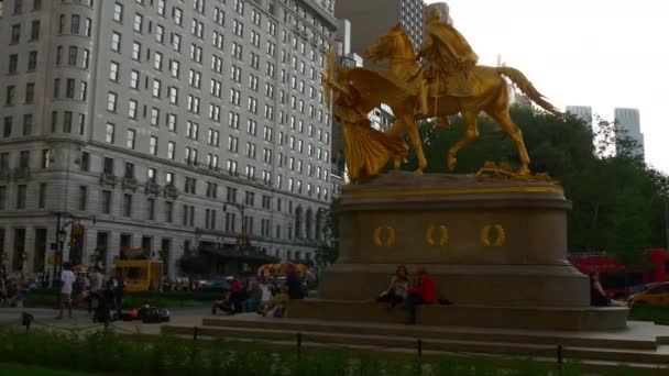 William Tecumseh Sherman Monument — Stock video