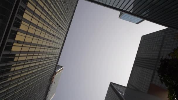 Moderne Architectuur Van Hangzhou Stad Overdag — Stockvideo