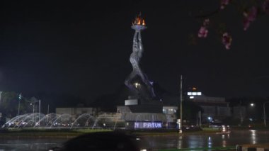 Jakarta şehir merkezinin sokak trafiğiyle aydınlatılması, Endonezya