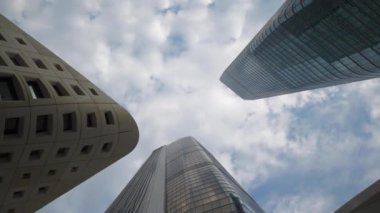 Nanjing şehrindeki uluslararası gençlik kültür merkezi, Çin, 4k 