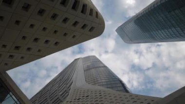 Nanjing şehrindeki uluslararası gençlik kültür merkezi, Çin, 4k 