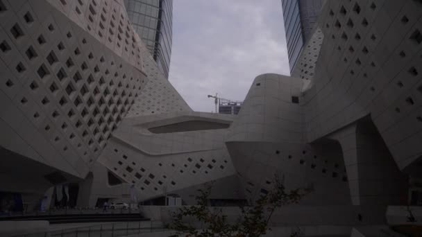 Międzynarodowe Centrum Kultury Młodzieży Nanjing Chiny — Wideo stockowe