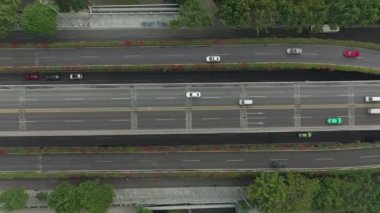 Guangzhou şehrinin hava manzarası, Çin 4K
