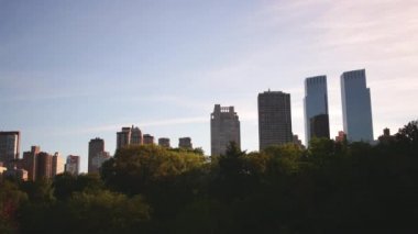 NEW YORK - CIRCA 2014: Yaz Central Park, New York, 4k zaman aşımı 
