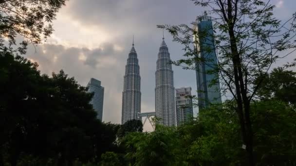 Kuala Lumpur Malaysia October 2018 Sunny Day Kuala Lumpur City — 图库视频影像