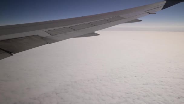 Flug Über Wolken Tag — Stockvideo