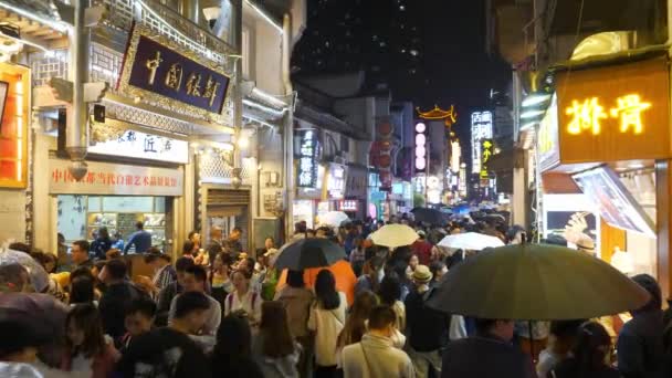 Kuala Lumpur Malaysia January 10Th 2019 Night Time Illuminated Kuala — 图库视频影像