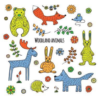 Set orman hayvanları