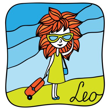 Leo zodyak işaretleri.