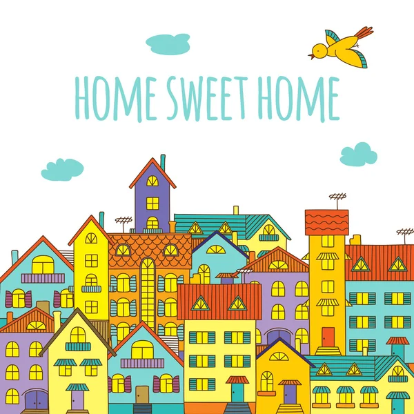 Home sweet home. — Stock Vector