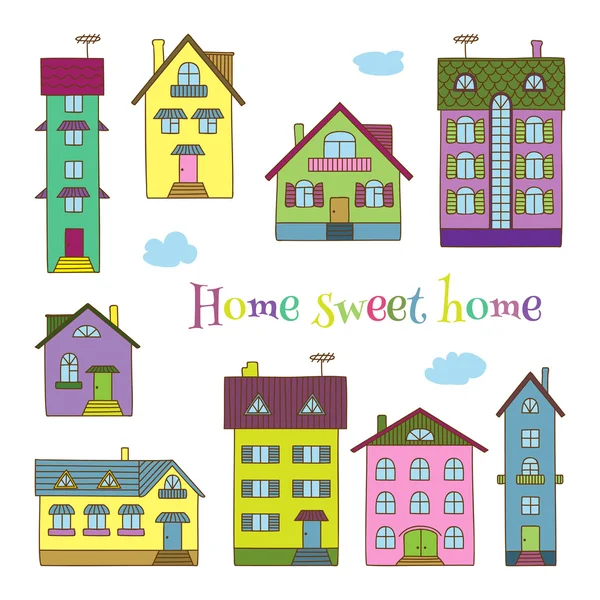 Home sweet home — Stock Vector