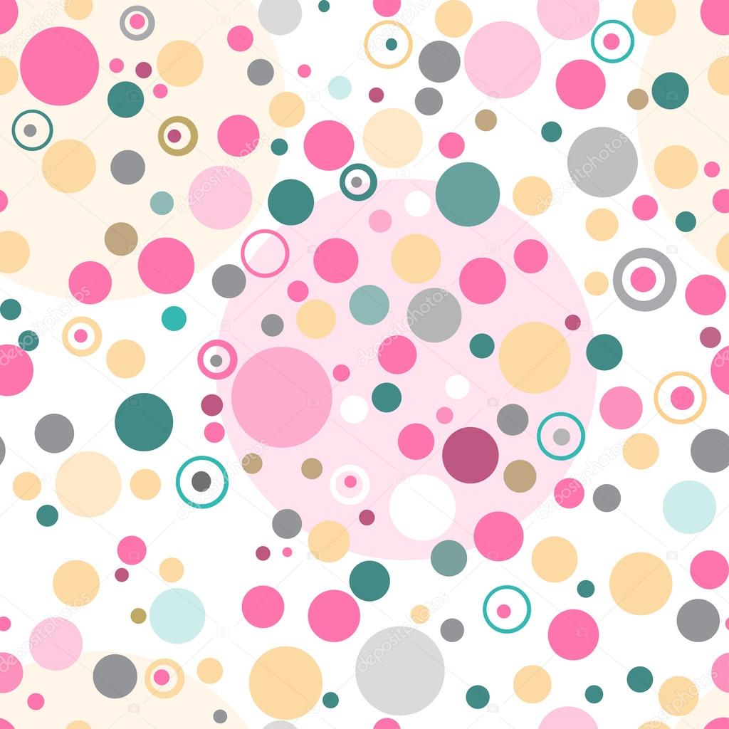 Multicolored circles. Background.