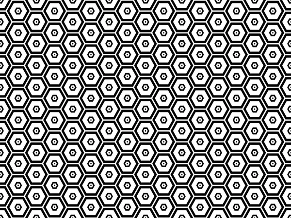 Honeycomb seamless pattern 4 — Stockový vektor