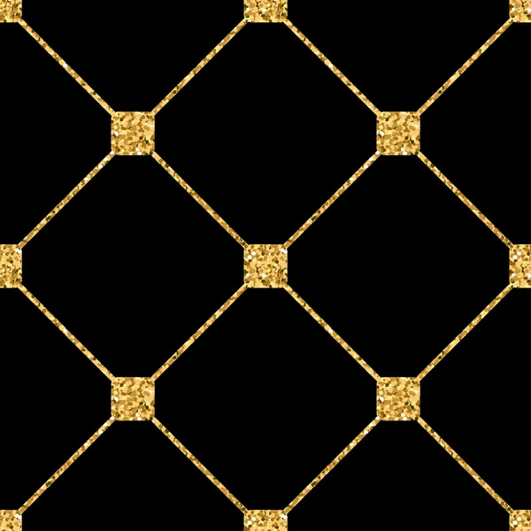Rhombus patrón sin costura negro 1 — Archivo Imágenes Vectoriales