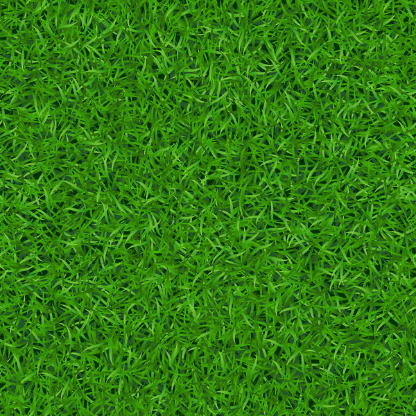 Césped verde patrón sin costura 1 — Vector de stock