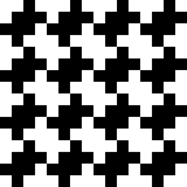 Cuadrados patrón sin costuras ornamento en zigzag 2 — Vector de stock