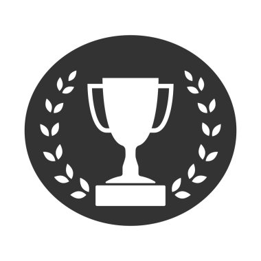 Laurel çelenk simgesi 2 ile Kupa kupası