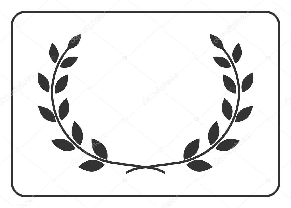Download Laurel wreath icon border 14 — Stock Vector © Alona_S ...