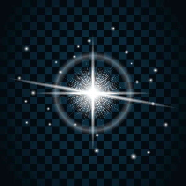 Shine Star Funkeln Ikone 15 — Stockvektor