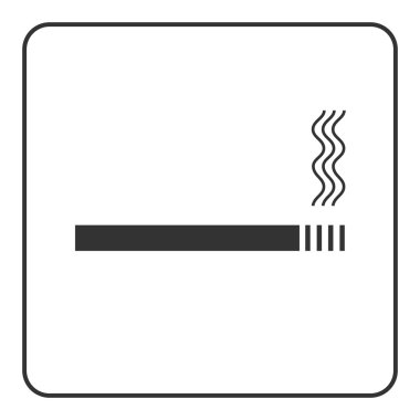 Filtreli sigara simgesi