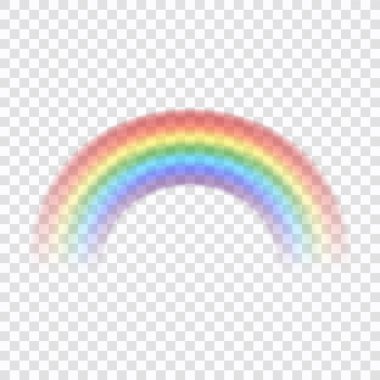 Gökkuşağı simgesi gerçekçi 1