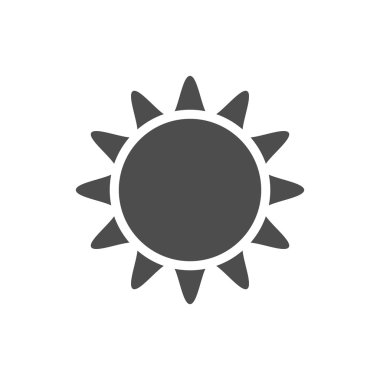 Güneş simgesi Gri
