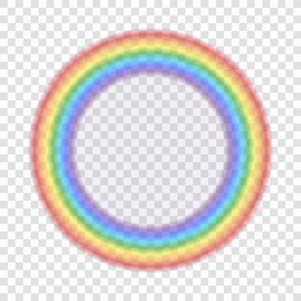 Regenbogensymbol realistisch 7 — Stockvektor