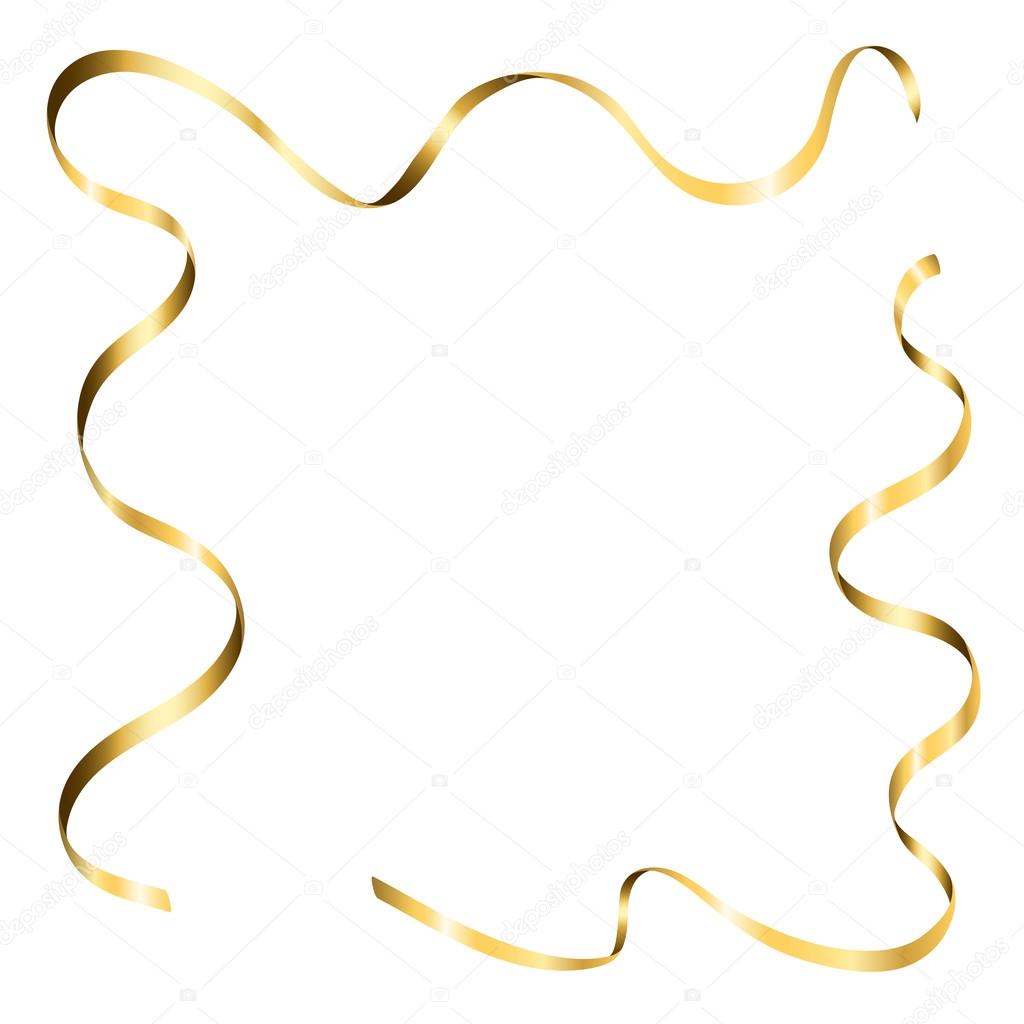 Gold Ribbon Frame 1 Stock Vector Alona S 108943632 Gold Ribbon Frame 1 Stock Vector