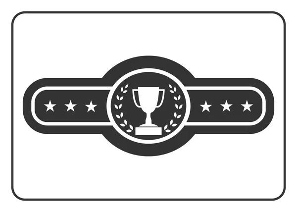 Иконка пояса чемпиона 1 — стоковый вектор