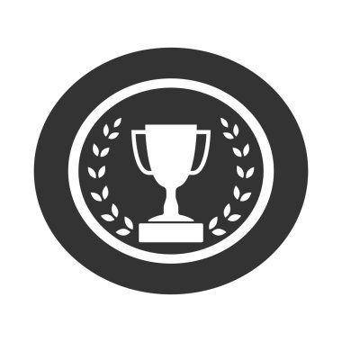 Laurel çelenk simgesi 1 ile Kupa kupası