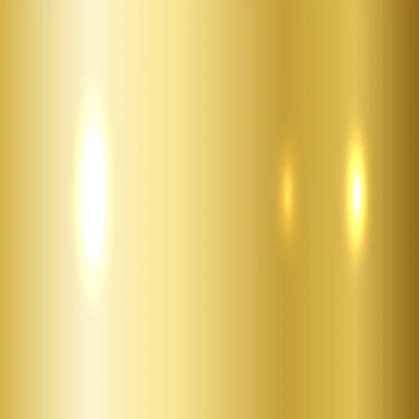 Texture dorée matériau lisse lumière — Image vectorielle