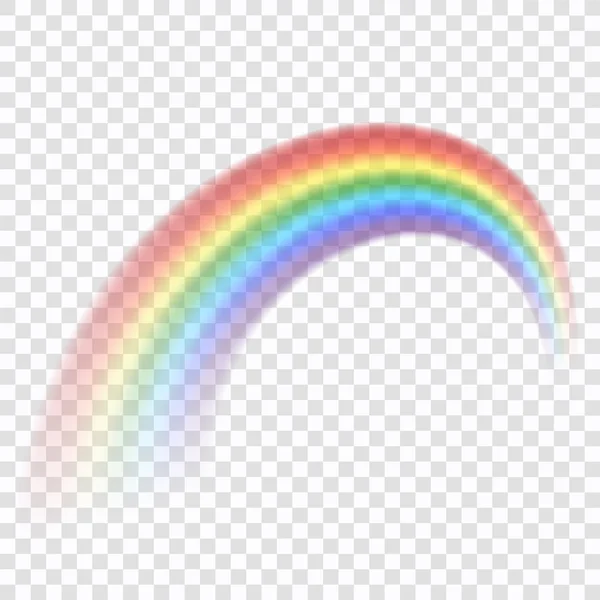Rainbow icon realistic 3